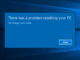 there was a problem resetting your pc