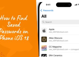 How to Find Saved Passwords on iPhone iOS 18